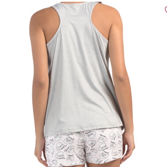 🆕 Rae Dunn Runs on Coffee ☕️ PJ Lounge Set - Picture 2 of 12